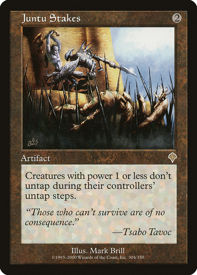 Juntu Stakes [Invasion] - Magic: The Gathering - Card Brawlers | Quebec | Canada |