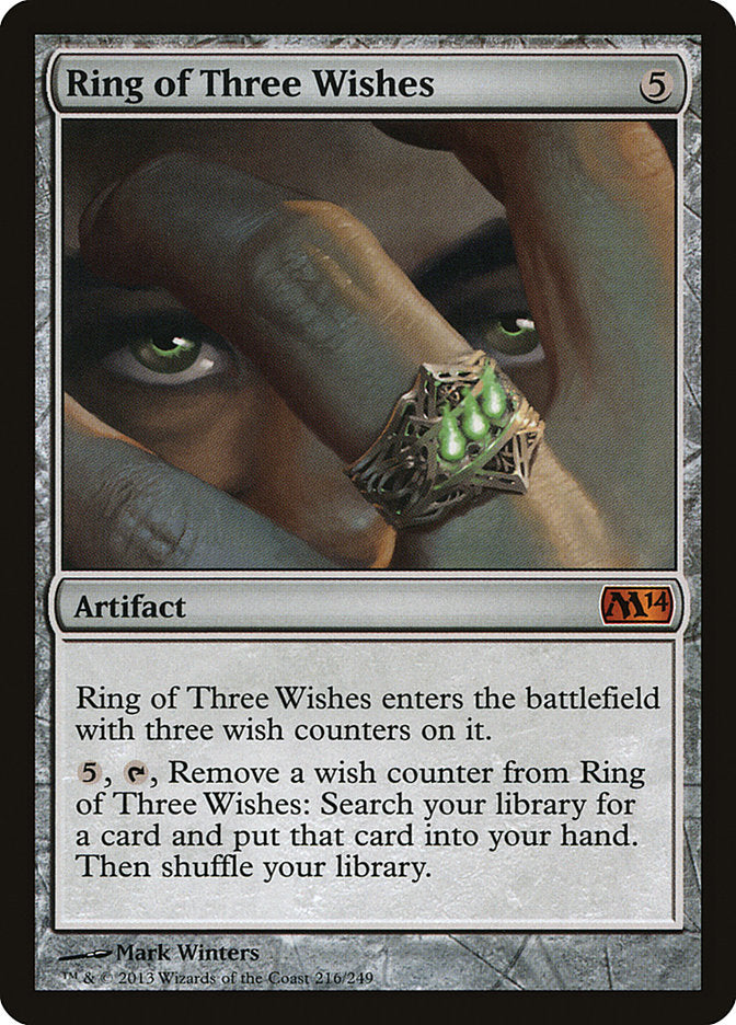 Ring of Three Wishes [Magic 2014] - Magic: The Gathering - Card Brawlers | Quebec | Canada |