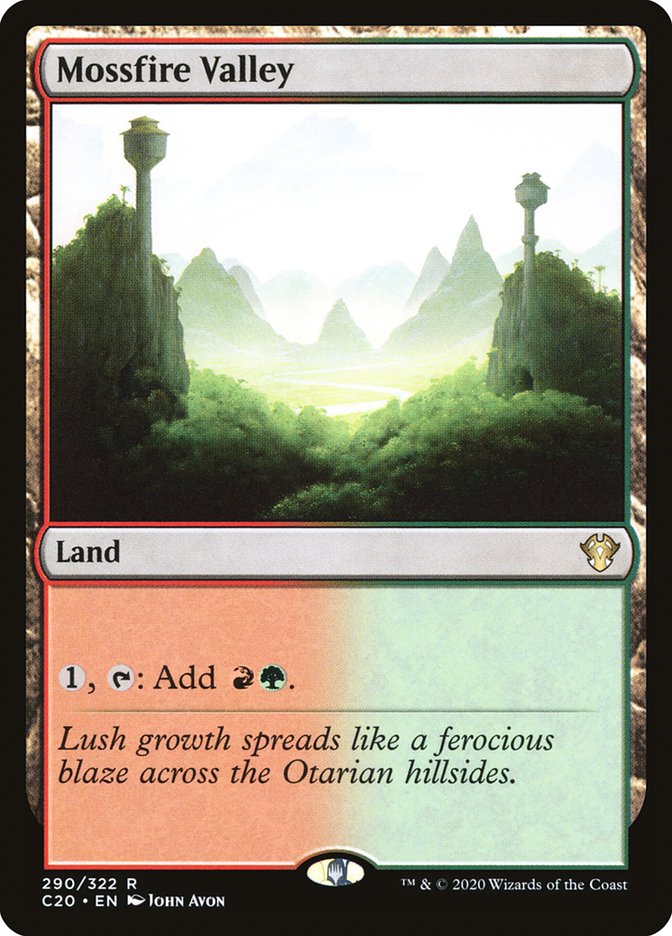 Mossfire Valley [Commander 2020] - Magic: The Gathering - Card Brawlers | Quebec | Canada |