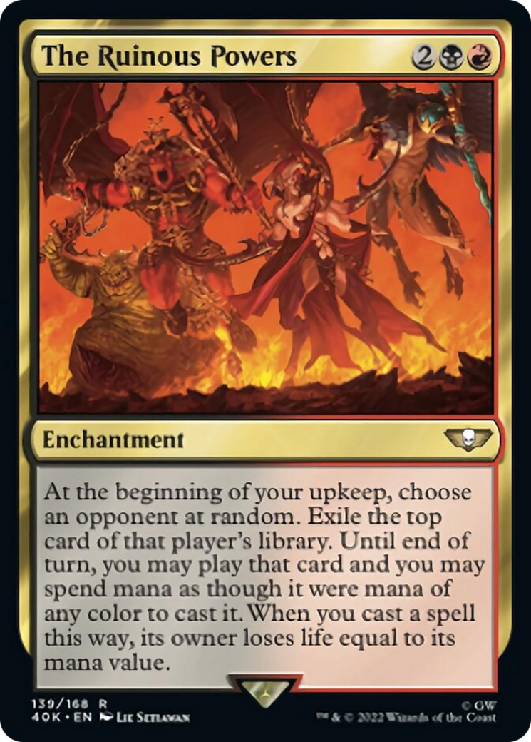 The Ruinous Powers (Surge Foil) [Warhammer 40,000] - Magic: The Gathering - Card Brawlers | Quebec | Canada |