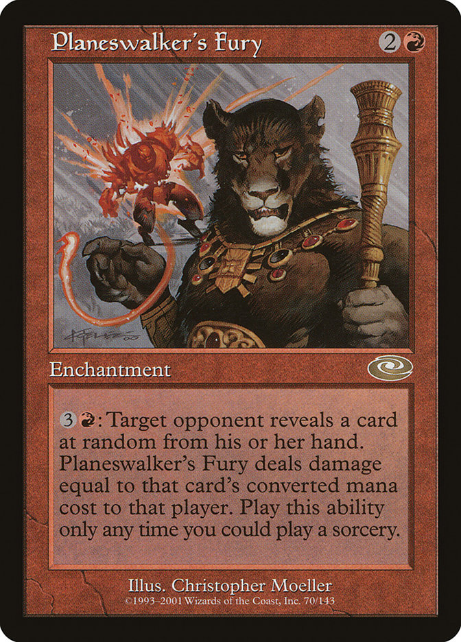 Planeswalker's Fury [Planeshift] - Magic: The Gathering - Card Brawlers | Quebec | Canada |