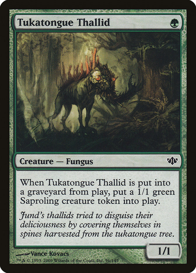 Tukatongue Thallid [Conflux] - Magic: The Gathering - Card Brawlers | Quebec | Canada |