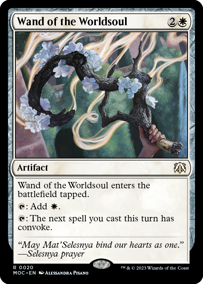 Wand of the Worldsoul [March of the Machine Commander] - Magic: The Gathering - Card Brawlers | Quebec | Canada |