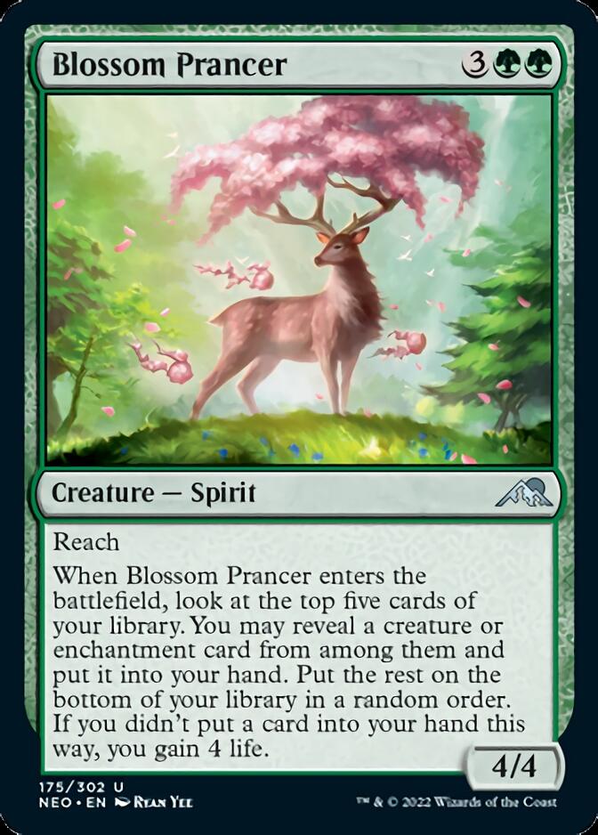 Blossom Prancer [Kamigawa: Neon Dynasty] - Magic: The Gathering - Card Brawlers | Quebec | Canada |