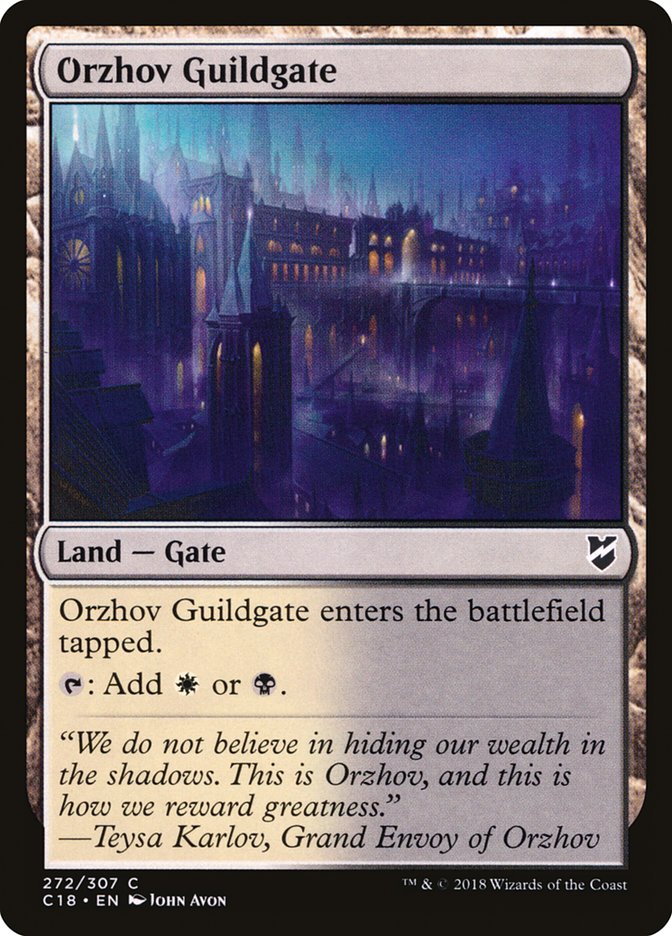 Orzhov Guildgate [Commander 2018] - Magic: The Gathering - Card Brawlers | Quebec | Canada |
