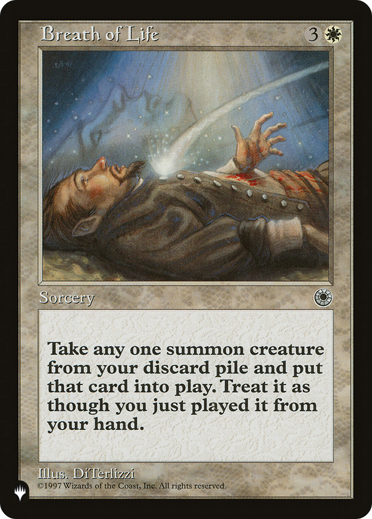 Breath of Life [The List] - Magic: The Gathering - Card Brawlers | Quebec | Canada |