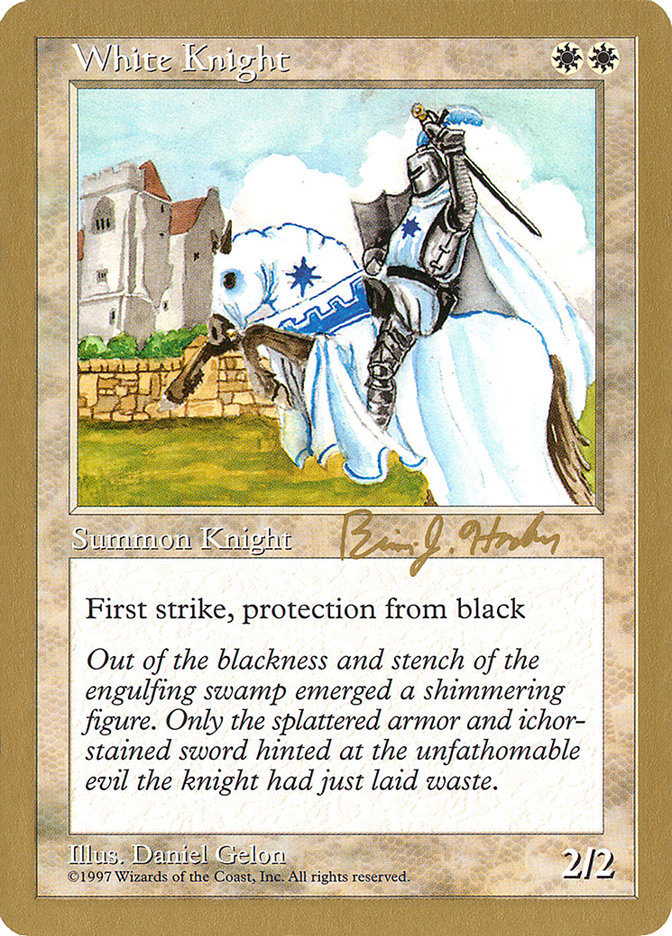 White Knight (Brian Hacker) [World Championship Decks 1998] - Magic: The Gathering - Card Brawlers | Quebec | Canada |