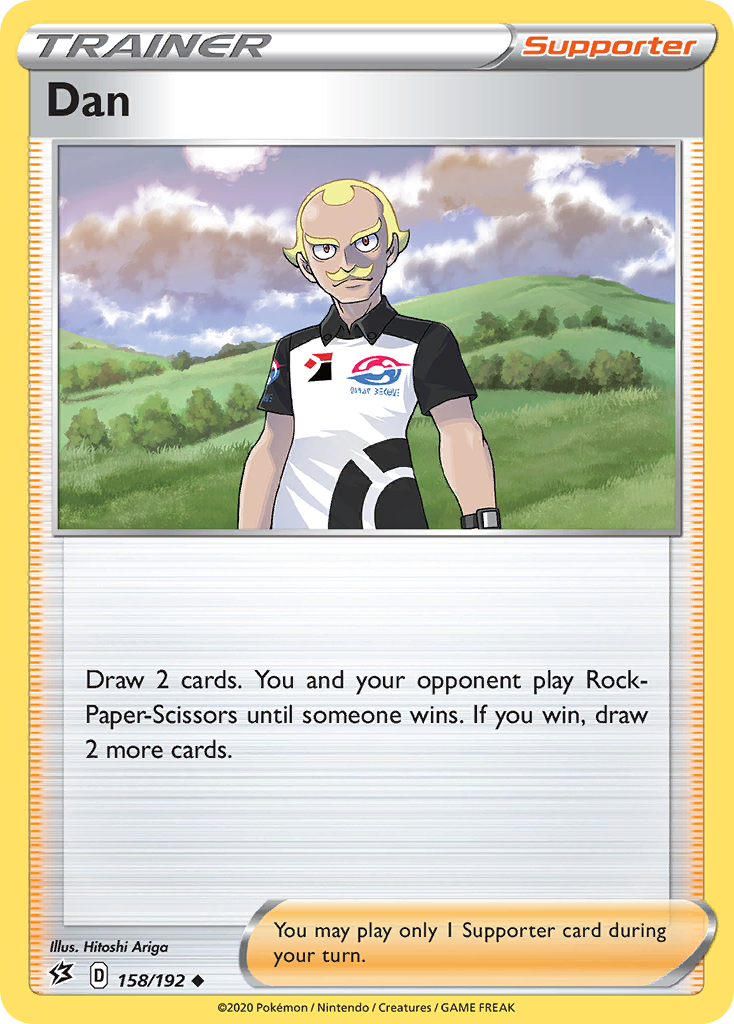 Dan (158/192) [Sword & Shield: Rebel Clash] - Pokémon - Card Brawlers | Quebec | Canada |