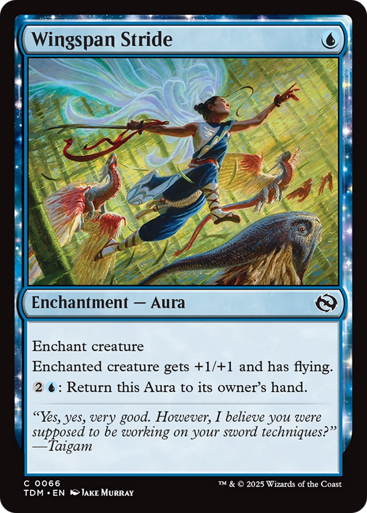 Wingspan Stride [Tarkir: Dragonstorm] - Magic: The Gathering - Card Brawlers | Quebec | Canada |