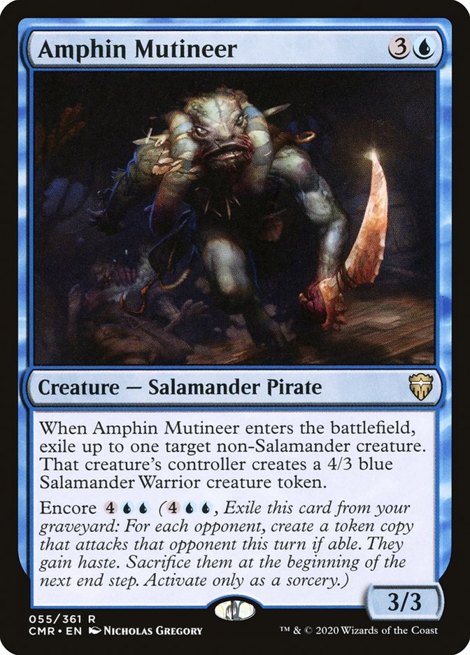 Amphin Mutineer [Commander Legends] - Magic: The Gathering - Card Brawlers | Quebec | Canada |