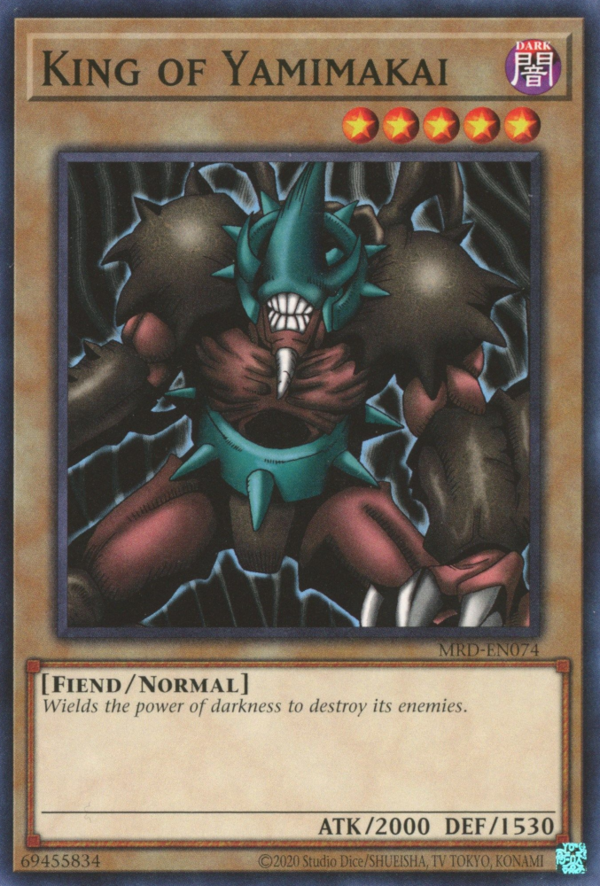 King of Yamimakai [MRD-EN074] Common - Yu-Gi-Oh! - Card Brawlers | Quebec | Canada |
