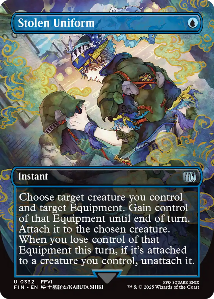 Stolen Uniform (Borderless) [FINAL FANTASY] - Magic: The Gathering - Card Brawlers | Quebec | Canada |