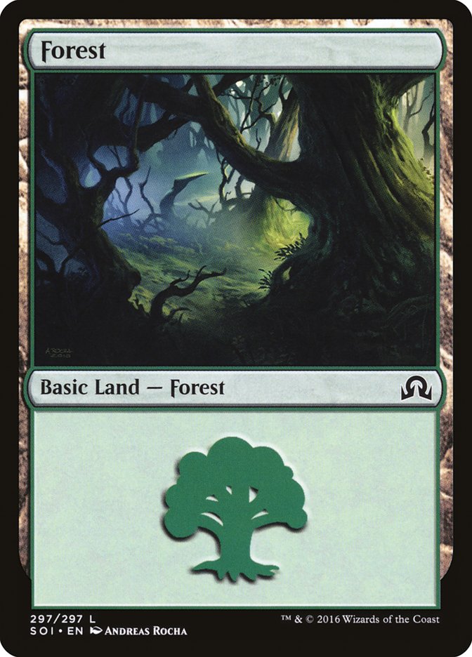 Forest (297) [Shadows over Innistrad] - Magic: The Gathering - Card Brawlers | Quebec | Canada |