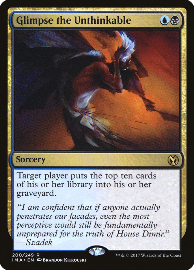 Glimpse the Unthinkable [Iconic Masters] - Magic: The Gathering - Card Brawlers | Quebec | Canada |