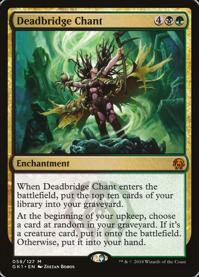 Deadbridge Chant [Guilds of Ravnica Guild Kit] - Magic: The Gathering - Card Brawlers | Quebec | Canada |