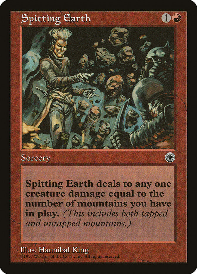Spitting Earth [Portal] - Magic: The Gathering - Card Brawlers | Quebec | Canada |