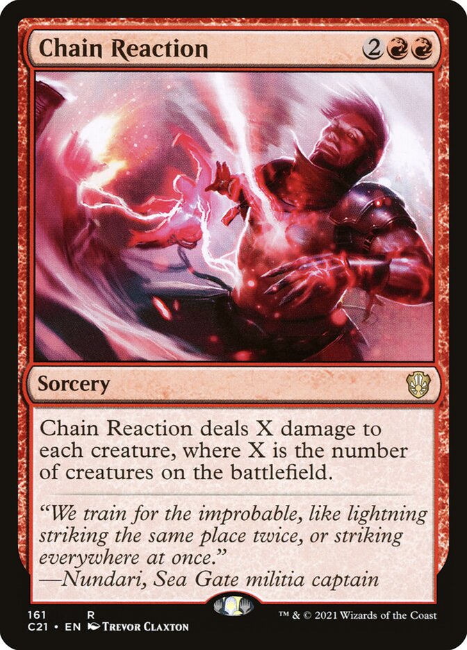 Chain Reaction [Commander 2021] - Magic: The Gathering - Card Brawlers | Quebec | Canada |