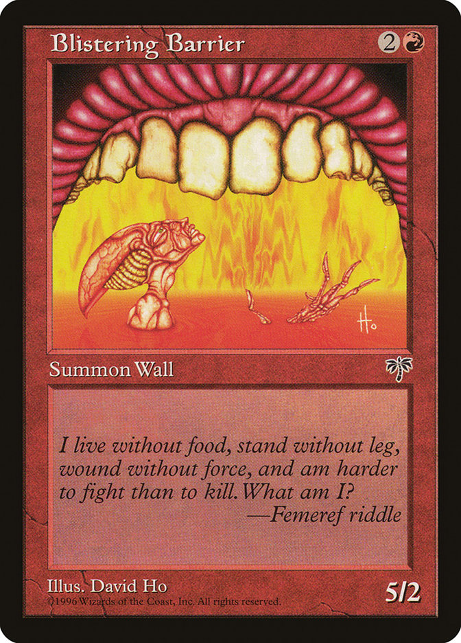 Blistering Barrier [Mirage] - Magic: The Gathering - Card Brawlers | Quebec | Canada |