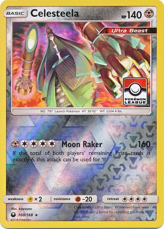 Celesteela (100/168) (League Promo) [Sun & Moon: Celestial Storm] - Pokémon - Card Brawlers | Quebec | Canada |