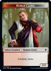 Human Cleric // Food (15) Double-Sided Token [Throne of Eldraine Tokens] - Magic: The Gathering - Card Brawlers | Quebec | Canada |