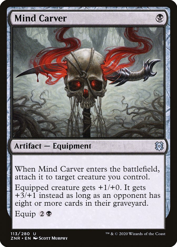 Mind Carver [Zendikar Rising] - Magic: The Gathering - Card Brawlers | Quebec | Canada |