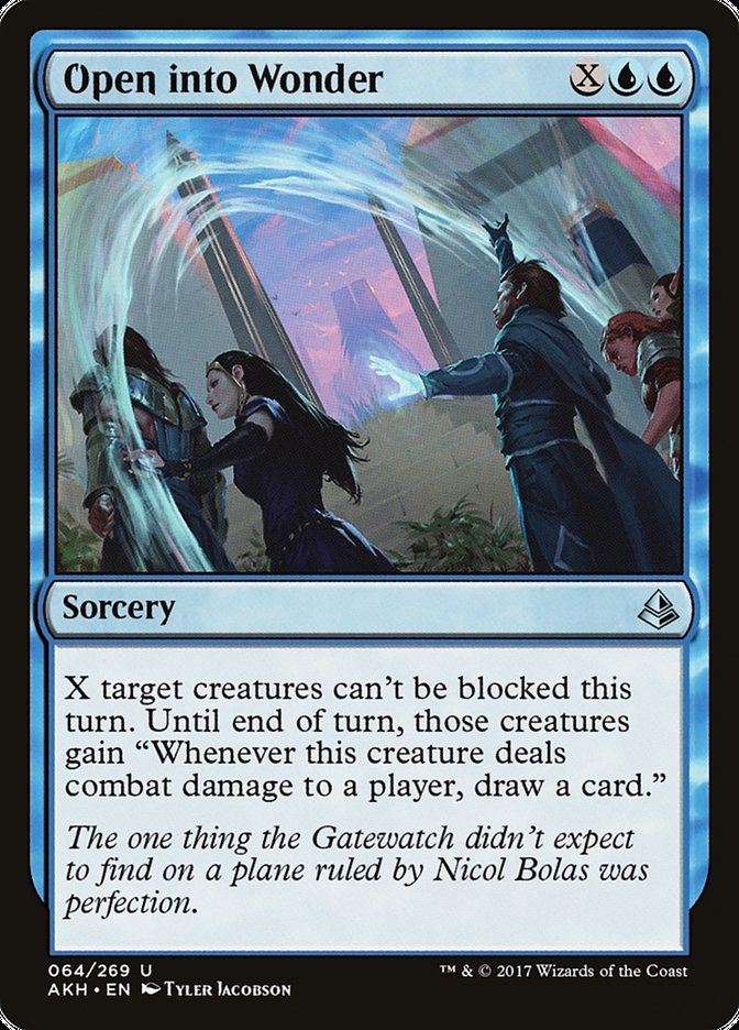 Open into Wonder [Amonkhet] - Magic: The Gathering - Card Brawlers | Quebec | Canada |