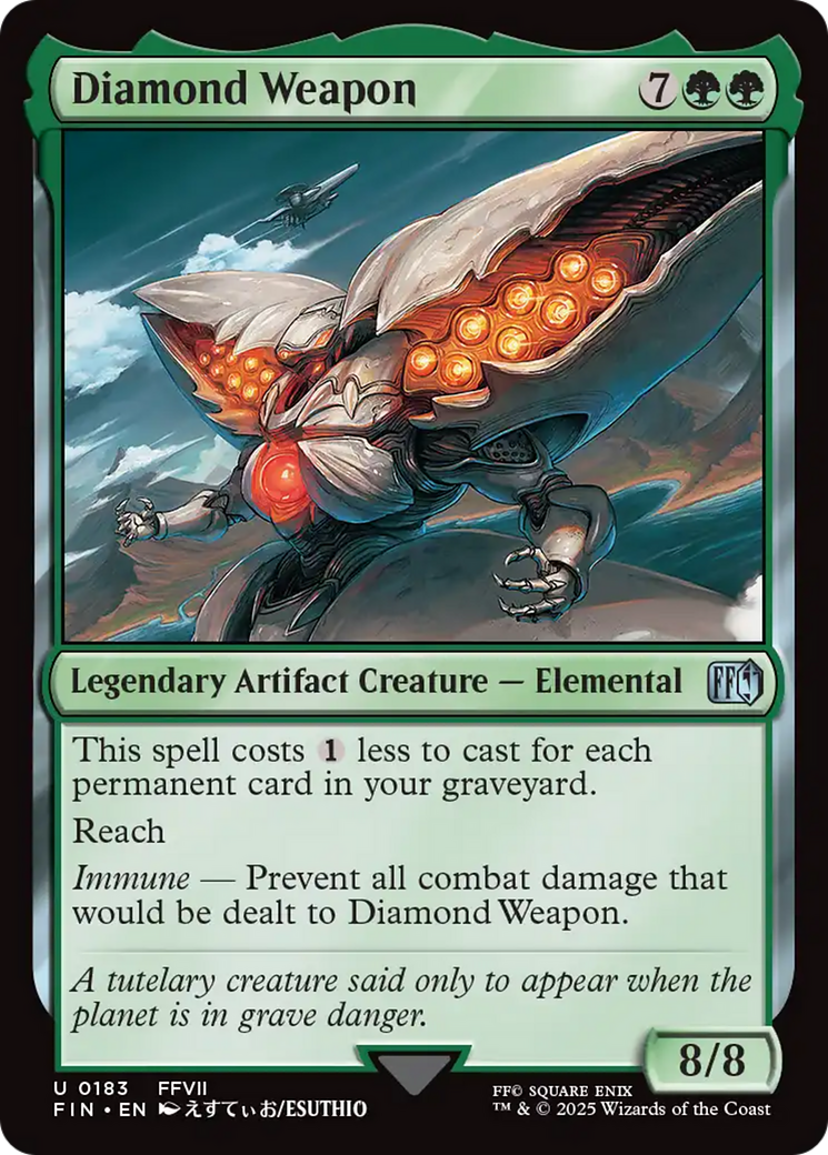 Diamond Weapon [FINAL FANTASY] - Magic: The Gathering - Card Brawlers | Quebec | Canada |