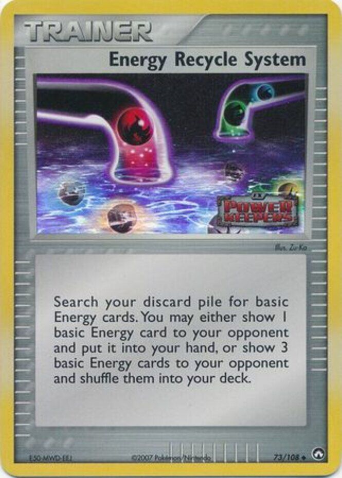 Energy Recycle System (73/108) (Stamped) [EX: Power Keepers] - Pokémon - Card Brawlers | Quebec | Canada |