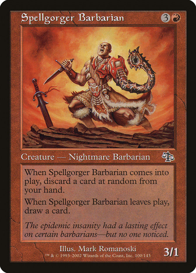 Spellgorger Barbarian [Judgment] - Magic: The Gathering - Card Brawlers | Quebec | Canada |
