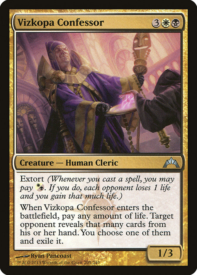 Vizkopa Confessor [Gatecrash] - Magic: The Gathering - Card Brawlers | Quebec | Canada |