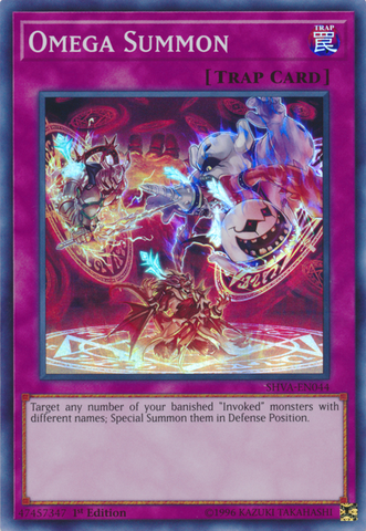 Omega Summon [SHVA-EN044] Super Rare - Yu-Gi-Oh! - Card Brawlers | Quebec | Canada |