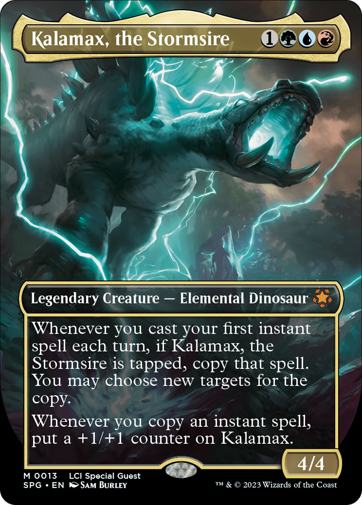 Kalamax, the Stormsire (Borderless) [The Lost Caverns of Ixalan Special Guests] - Magic: The Gathering - Card Brawlers | Quebec | Canada |