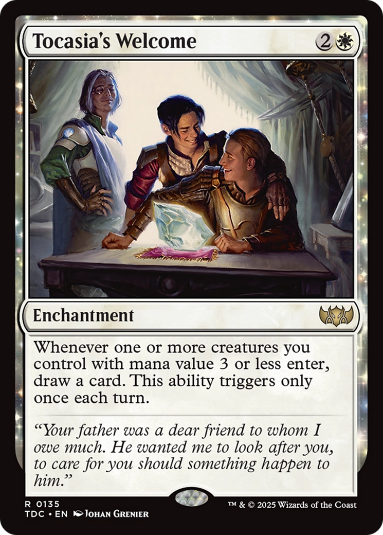 Tocasia's Welcome [Tarkir: Dragonstorm Commander] - Magic: The Gathering - Card Brawlers | Quebec | Canada |