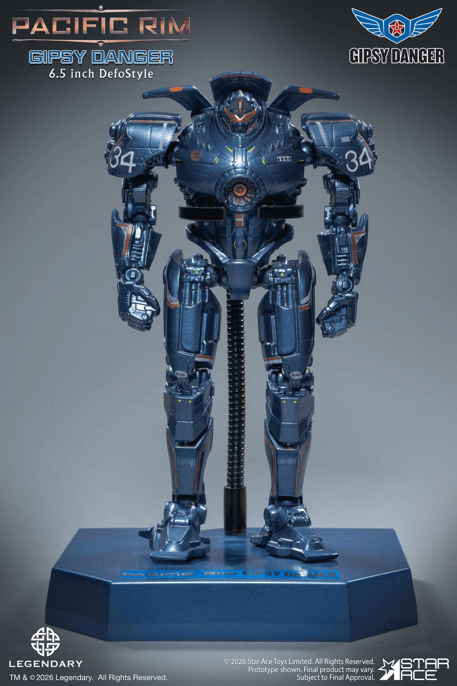 Star Ace - Pacific Rim – Gipsy Danger DefoStyle Figure DX - (PREORDER) December 15, 2026