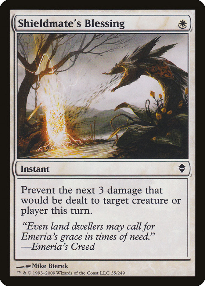 Shieldmate's Blessing [Zendikar] - Magic: The Gathering - Card Brawlers | Quebec | Canada |