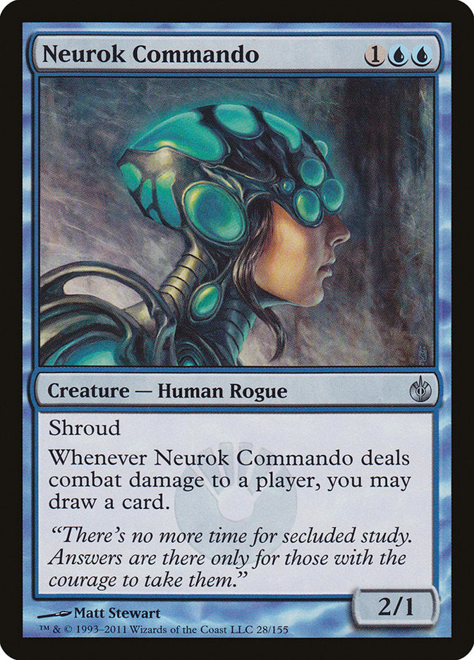Neurok Commando [Mirrodin Besieged] - Magic: The Gathering - Card Brawlers | Quebec | Canada |