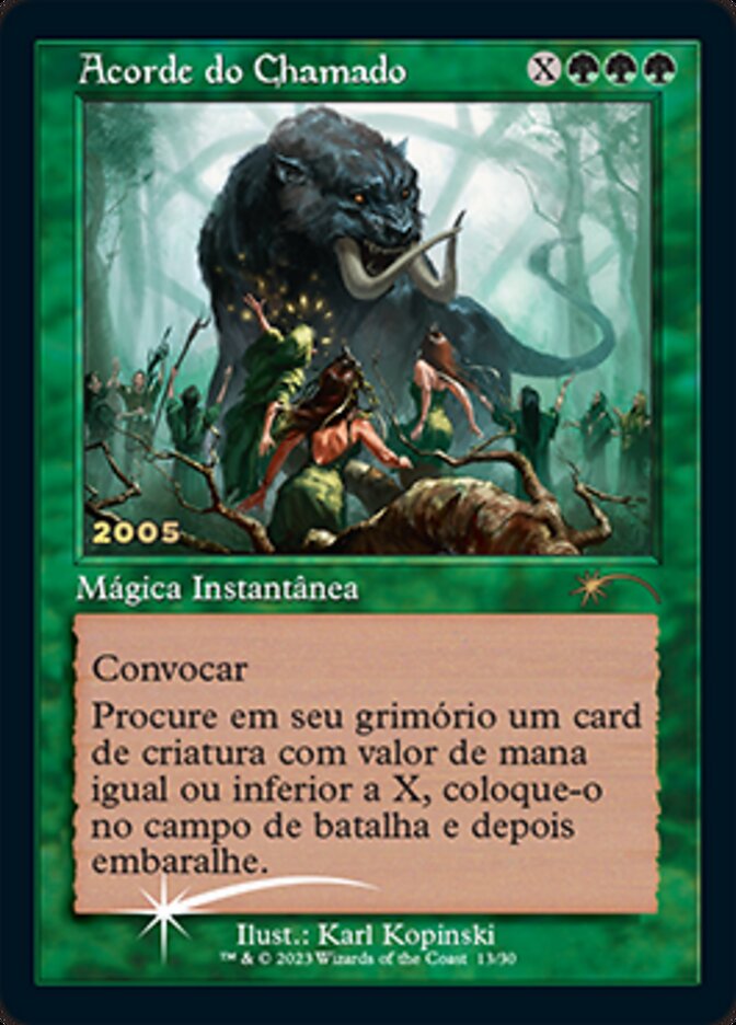 Acordo do Chamado (Chord of Calling) [30th Anniversary Promos] - Magic: The Gathering - Card Brawlers | Quebec | Canada |