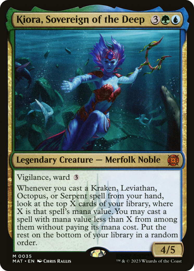 Kiora, Sovereign of the Deep [March of the Machine: The Aftermath] - Magic: The Gathering - Card Brawlers | Quebec | Canada |