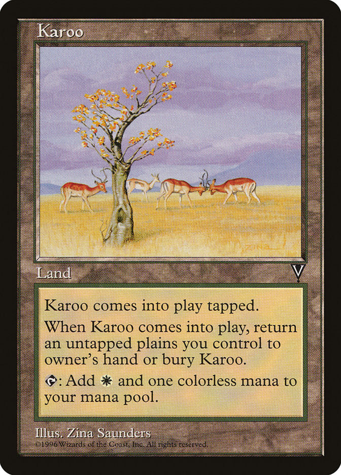 Karoo [Visions] - Magic: The Gathering - Card Brawlers | Quebec | Canada |