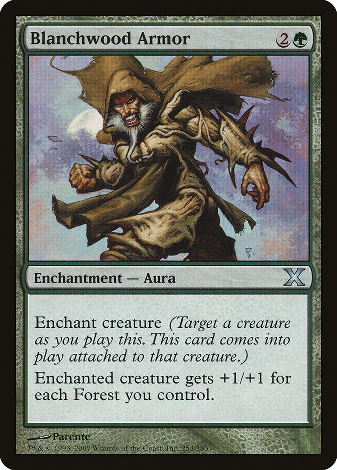 Blanchwood Armor [Tenth Edition] - Magic: The Gathering - Card Brawlers | Quebec | Canada |