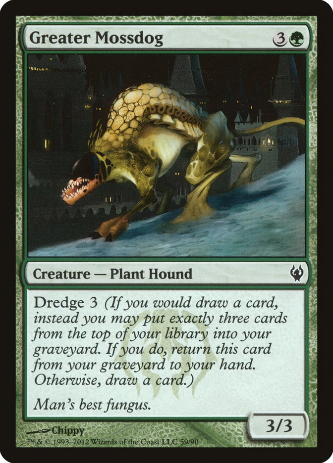 Greater Mossdog [Duel Decks: Izzet vs. Golgari] - Magic: The Gathering - Card Brawlers | Quebec | Canada |