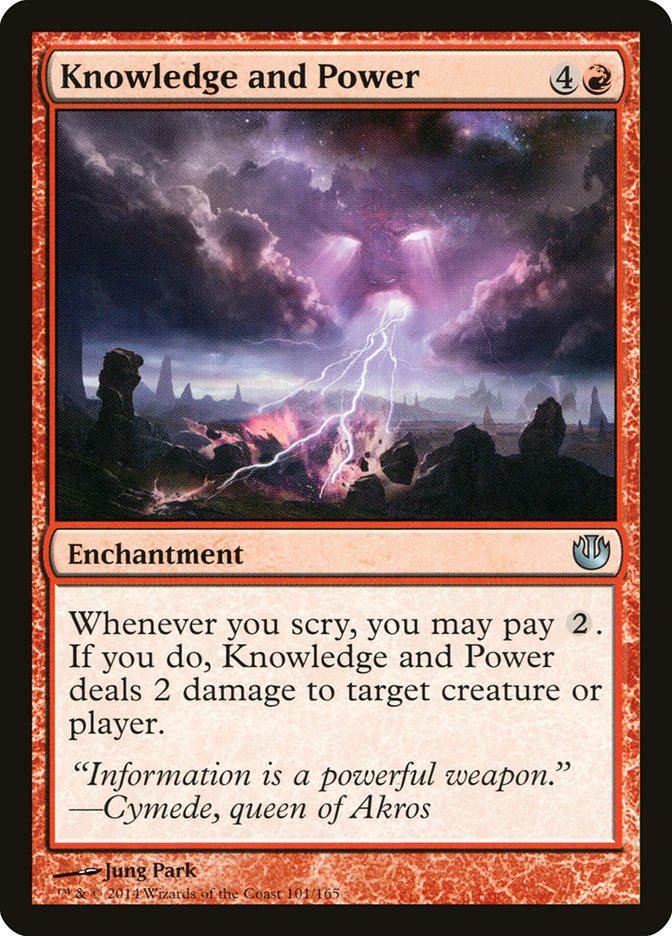 Knowledge and Power [Journey into Nyx] - Magic: The Gathering - Card Brawlers | Quebec | Canada |
