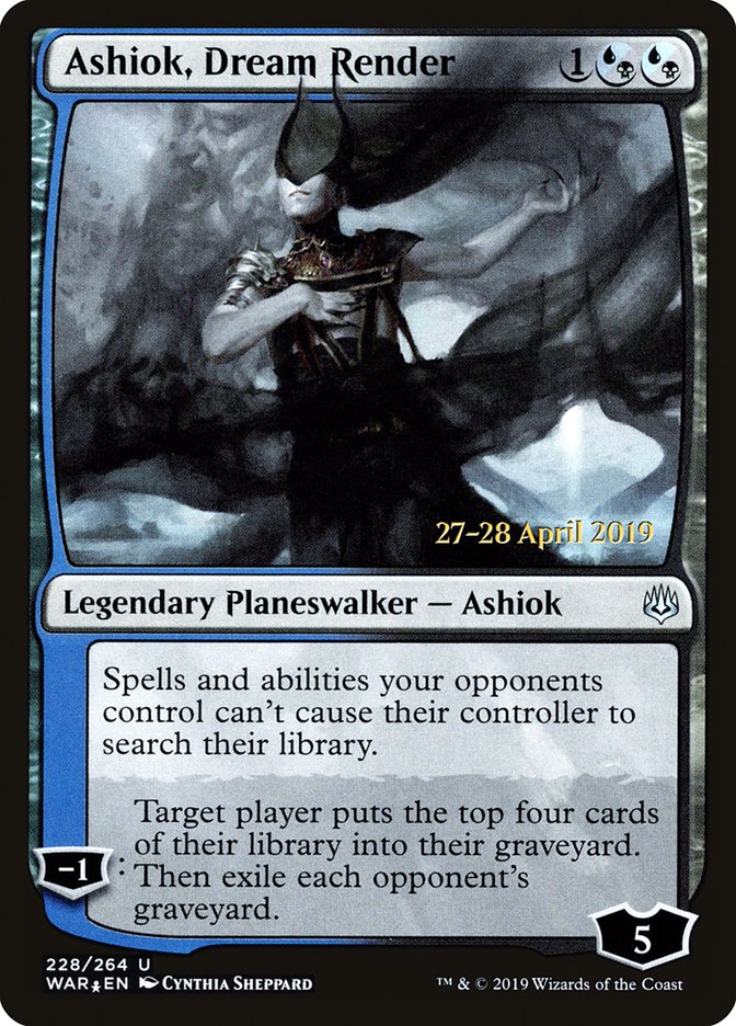 Ashiok, Dream Render [War of the Spark Prerelease Promos] - Magic: The Gathering - Card Brawlers | Quebec | Canada |
