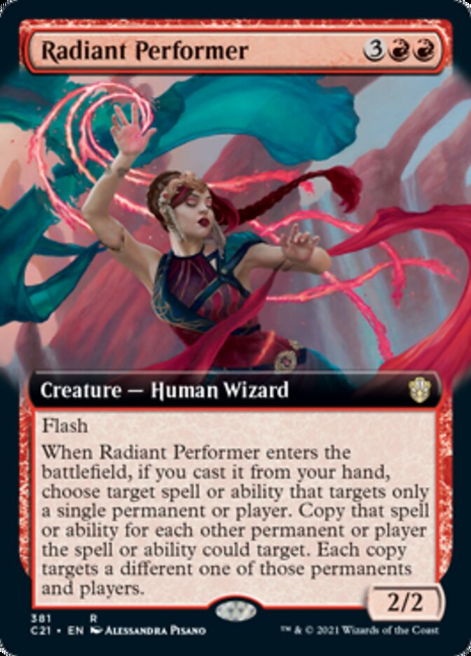 Radiant Performer (Extended Art) [Commander 2021] - Magic: The Gathering - Card Brawlers | Quebec | Canada |