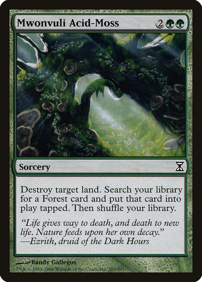 Mwonvuli Acid-Moss [Time Spiral] - Magic: The Gathering - Card Brawlers | Quebec | Canada |