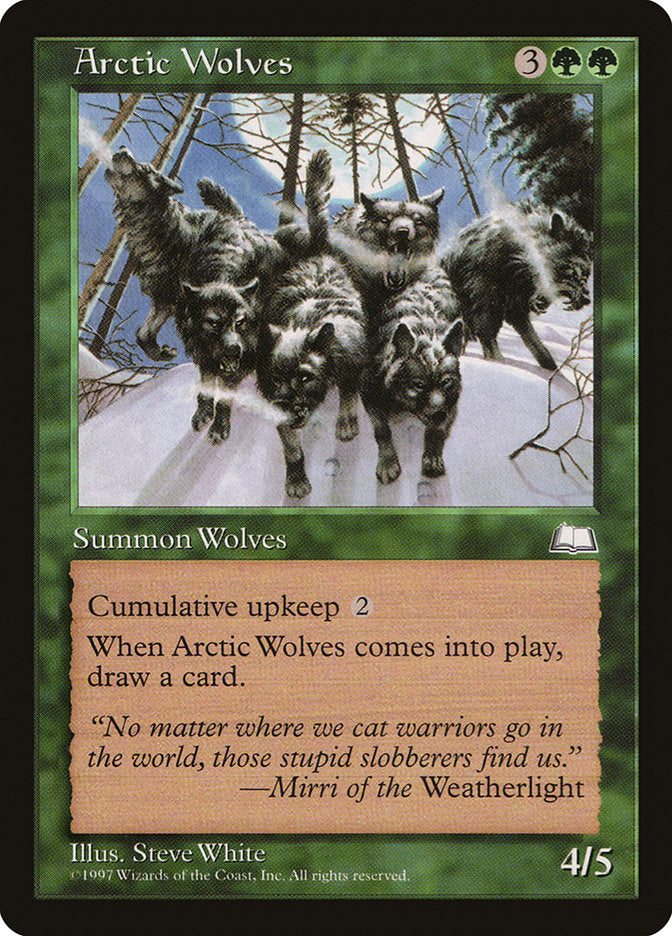 Arctic Wolves [Weatherlight] - Magic: The Gathering - Card Brawlers | Quebec | Canada |