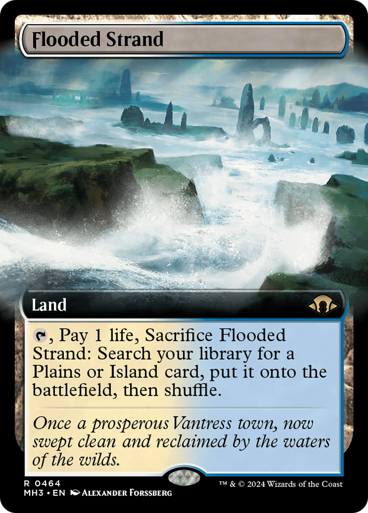 Flooded Strand (Extended Art) [Modern Horizons 3] - Magic: The Gathering - Card Brawlers | Quebec | Canada |
