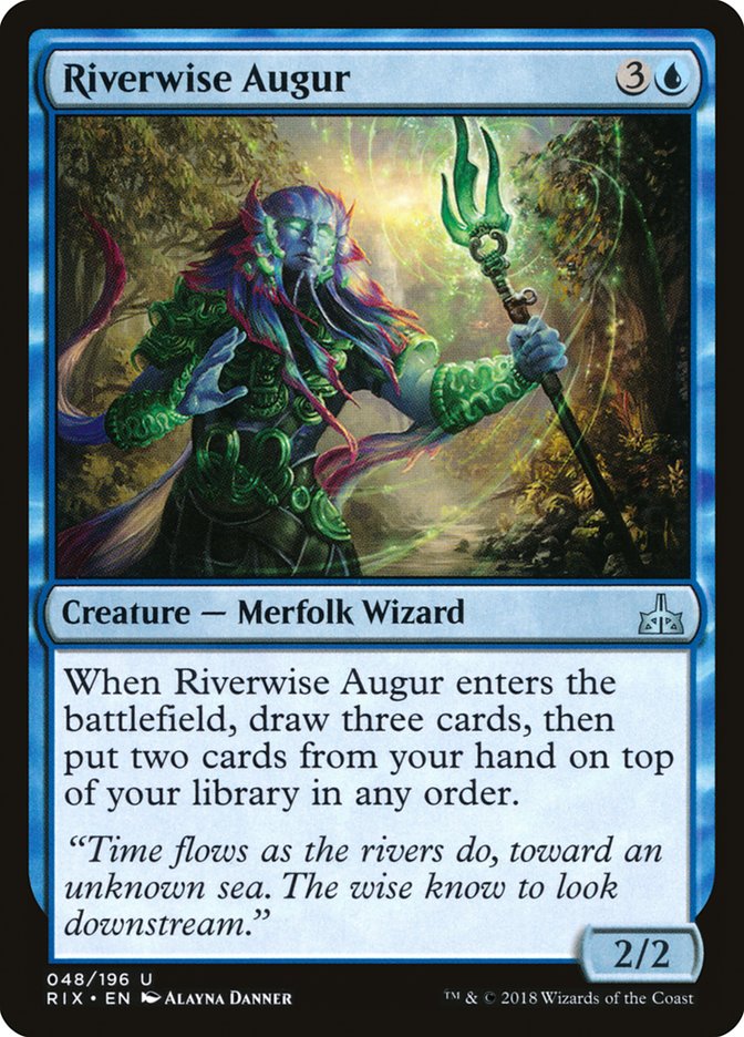 Riverwise Augur [Rivals of Ixalan] - Magic: The Gathering - Card Brawlers | Quebec | Canada |