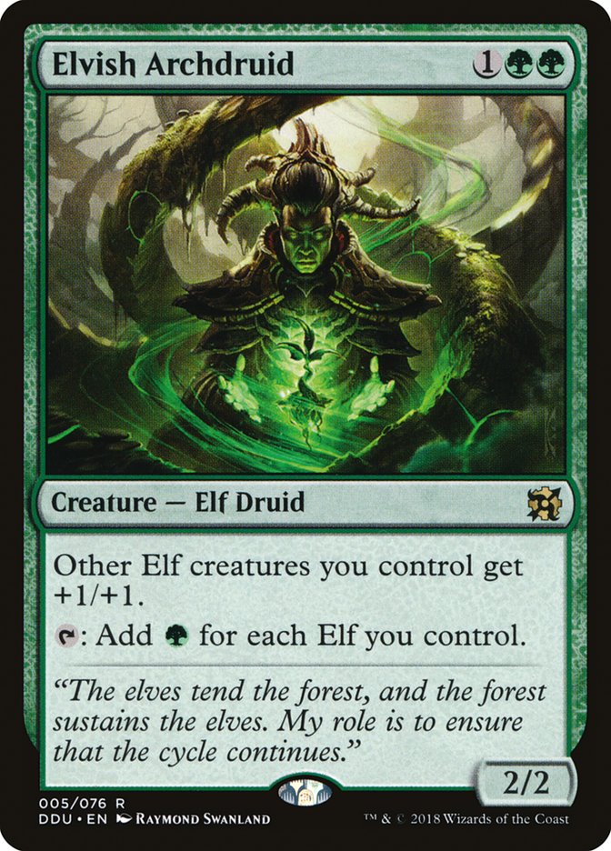 Elvish Archdruid [Duel Decks: Elves vs. Inventors] - Magic: The Gathering - Card Brawlers | Quebec | Canada |