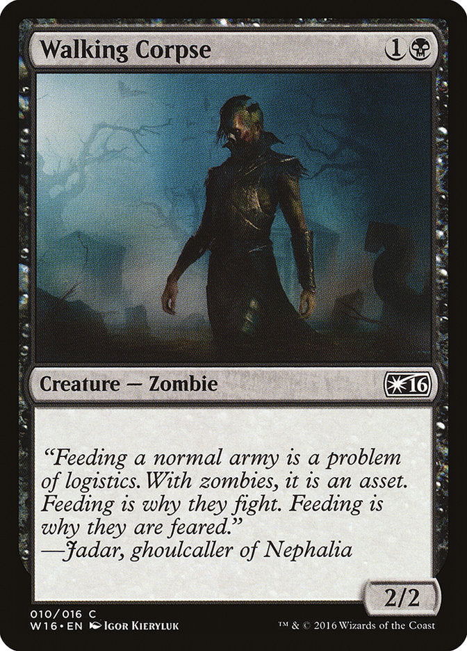 Walking Corpse [Welcome Deck 2016] - Magic: The Gathering - Card Brawlers | Quebec | Canada |